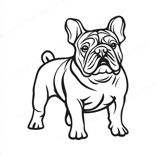 Bulldog Vector Graphic preview