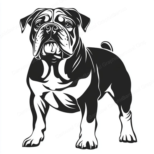 Bulldog Vector Graphic preview