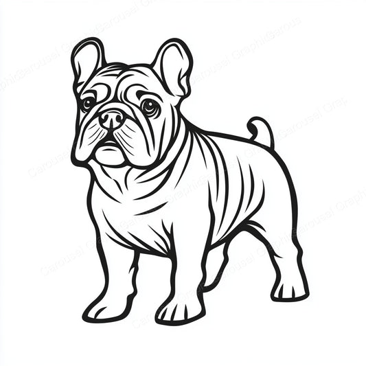 Bulldog Vector Graphic preview