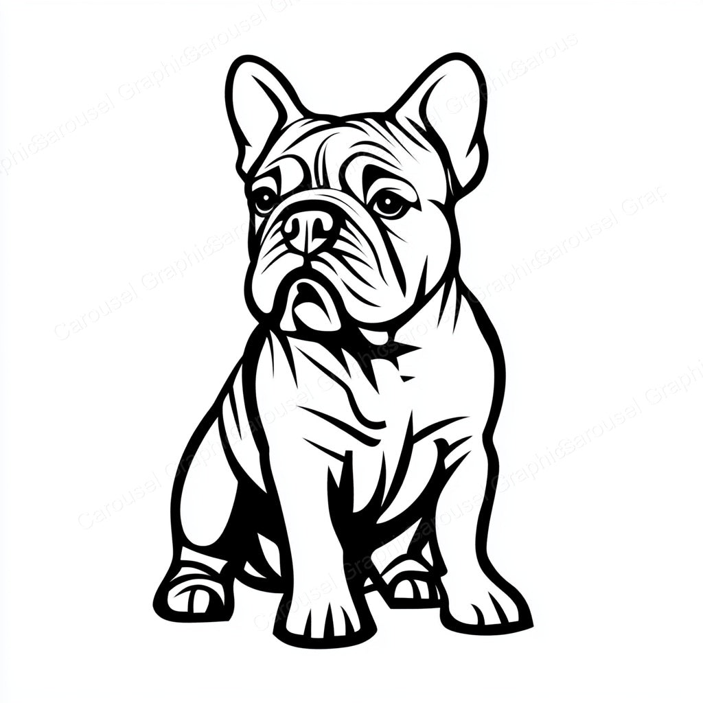 Bulldog Vector Graphic preview
