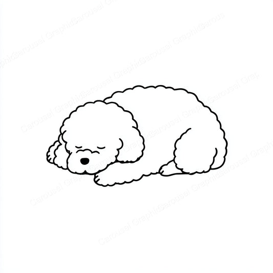Poodle Vector Graphic preview