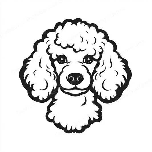 Poodle Vector Graphic preview