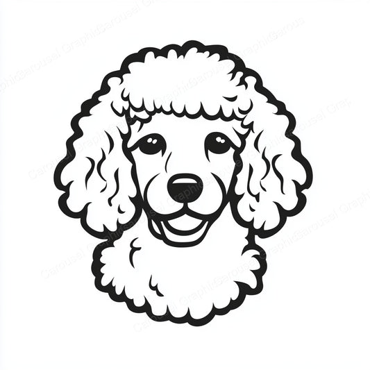 Poodle Vector Graphic preview