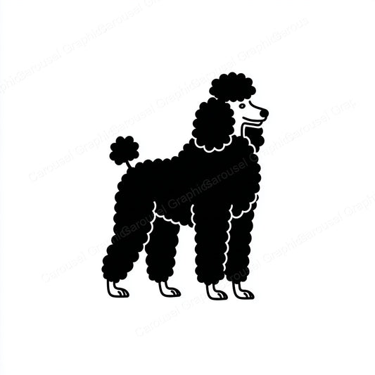 Poodle Vector Graphic preview