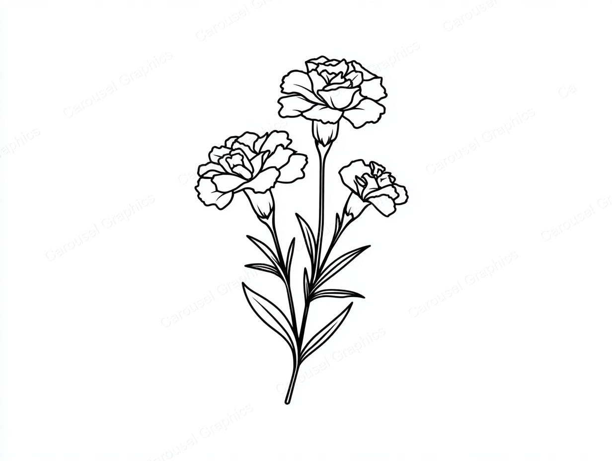 Marigold Vector Graphic preview