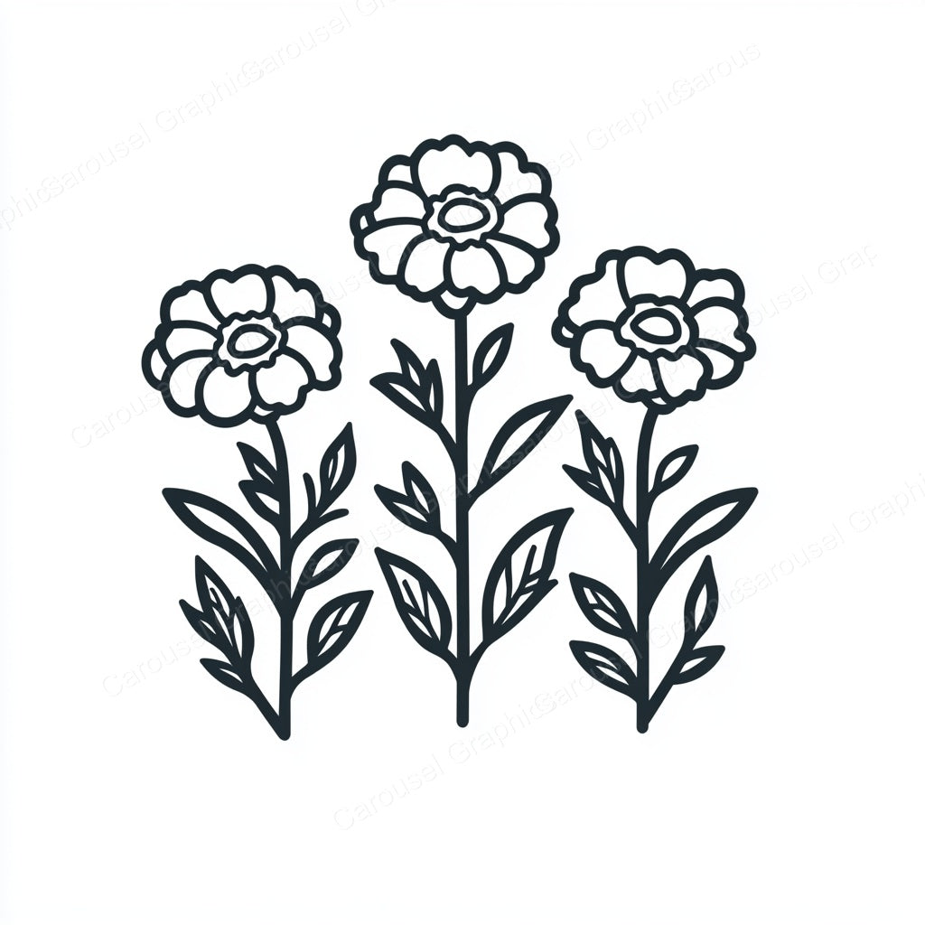 Marigold Vector Graphic preview