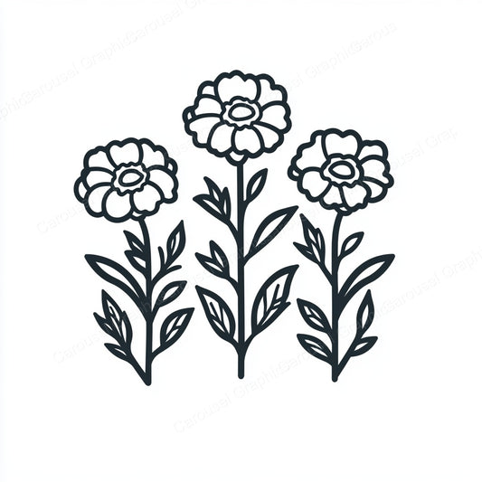 Marigold Vector Graphic preview