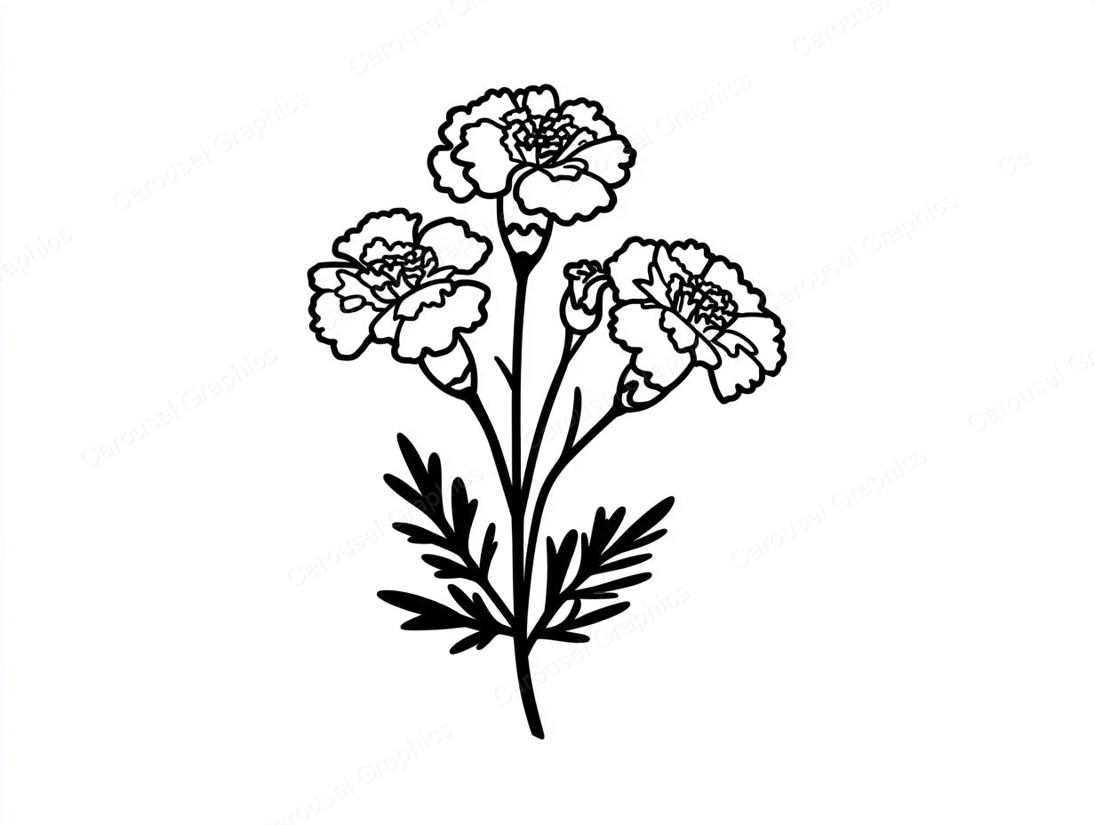 Marigold Vector Graphic preview