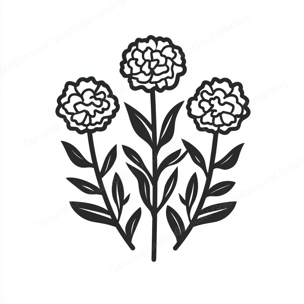Marigold Vector Graphic preview