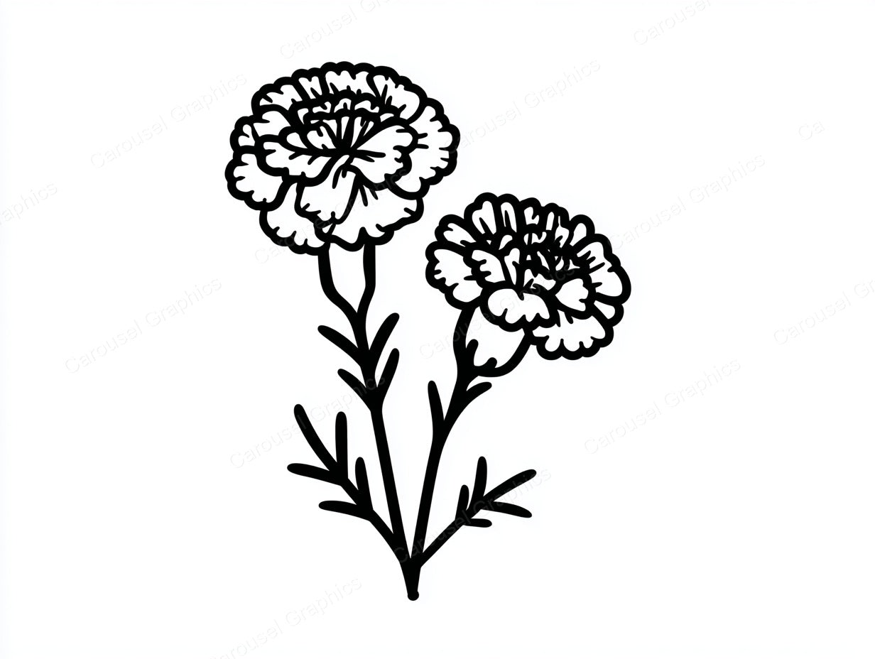 Marigold Vector Graphic preview