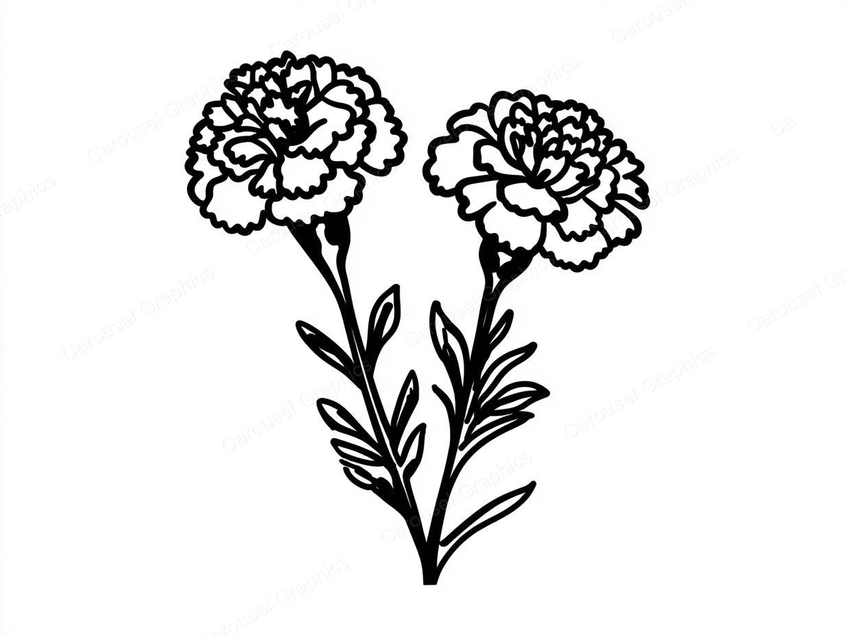 Marigold Vector Graphic preview