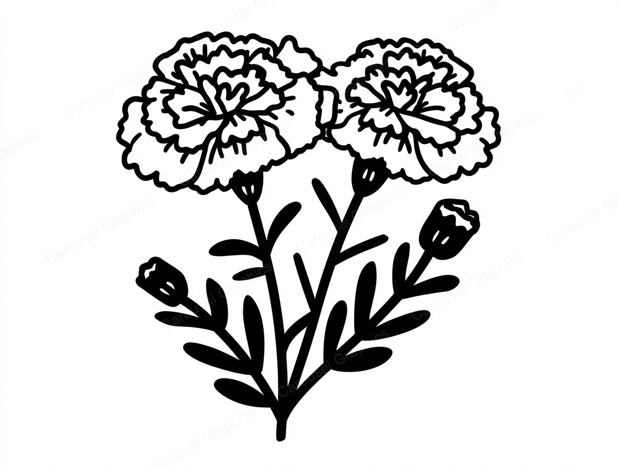 Marigold Vector Graphic preview