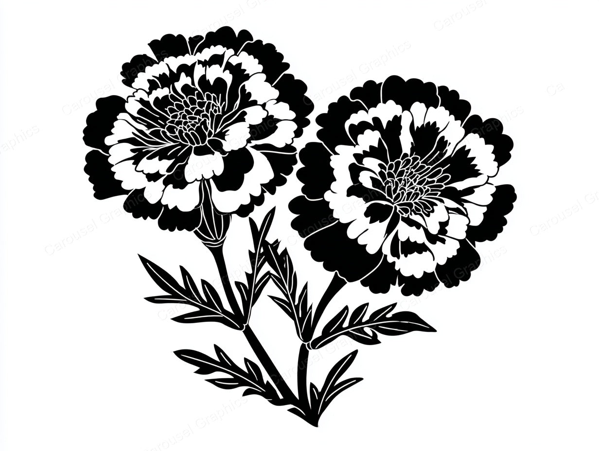 Peony Vector Graphic preview
