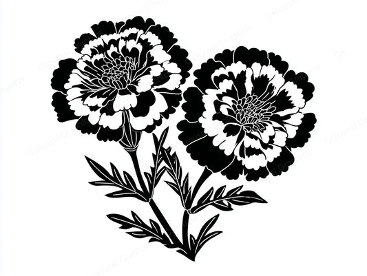Peony Vector Graphic preview
