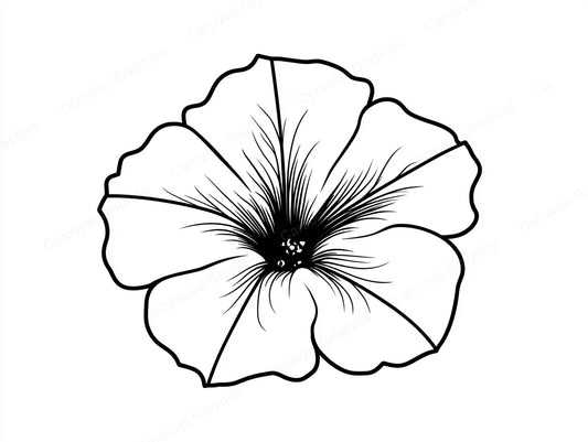 Petunia Vector Graphic preview