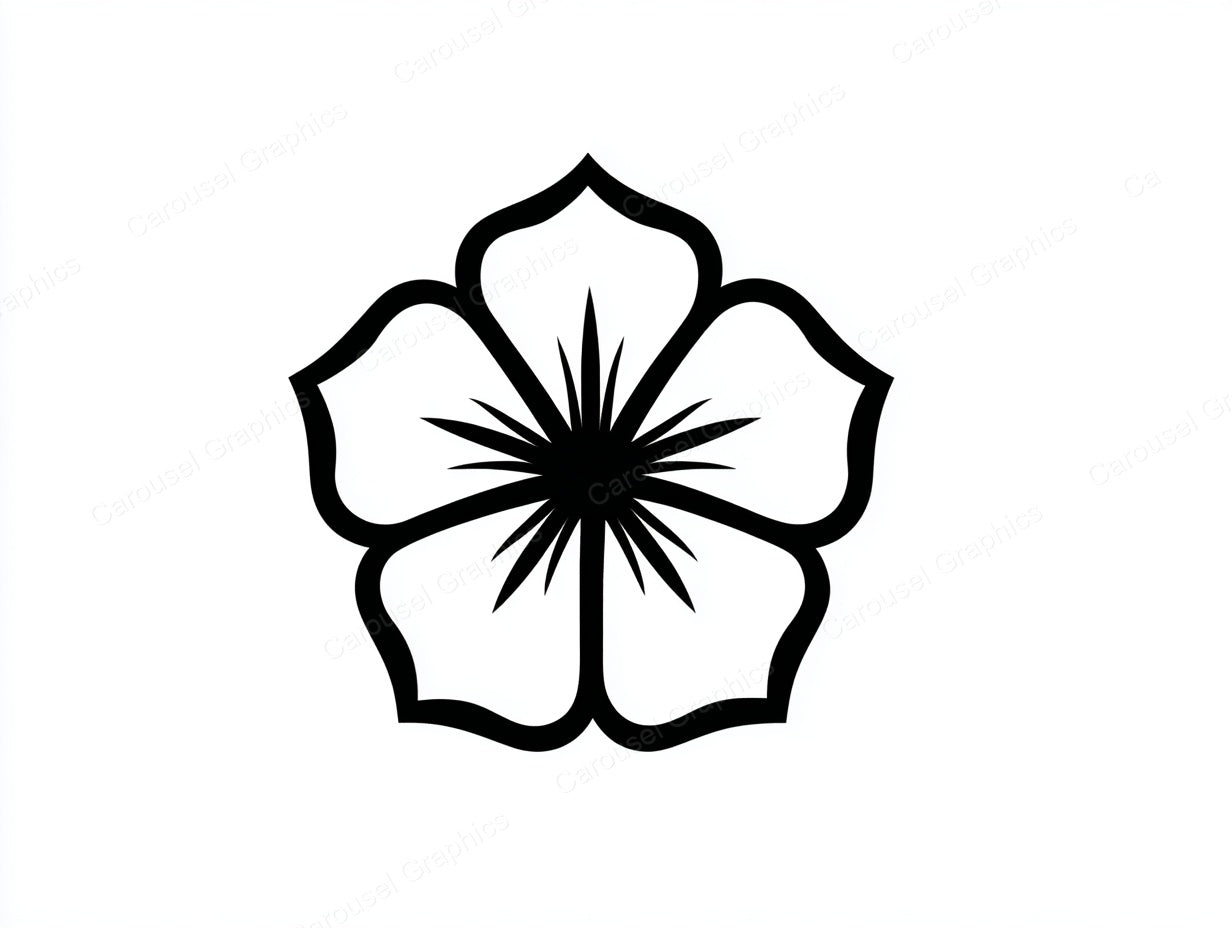 Petunia Vector Graphic preview