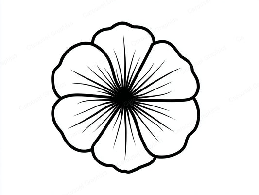 Petunia Vector Graphic preview
