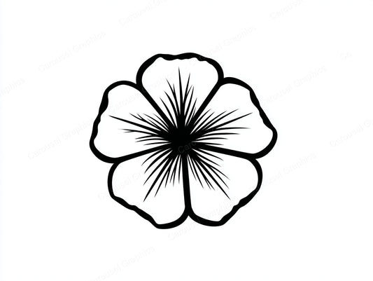 Petunia Vector Graphic preview
