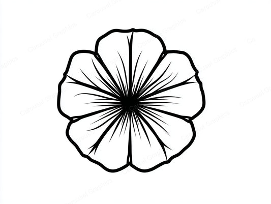Petunia Vector Graphic preview