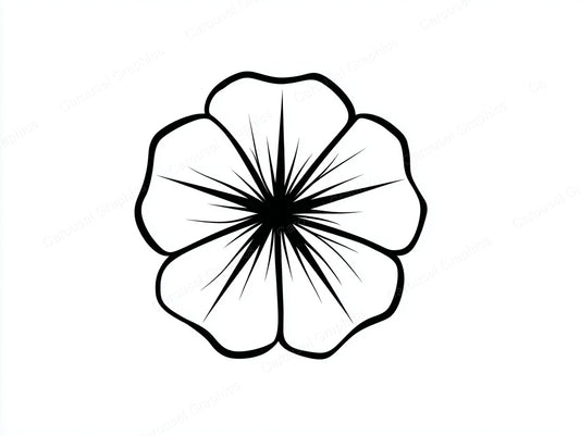 Petunia Vector Graphic preview