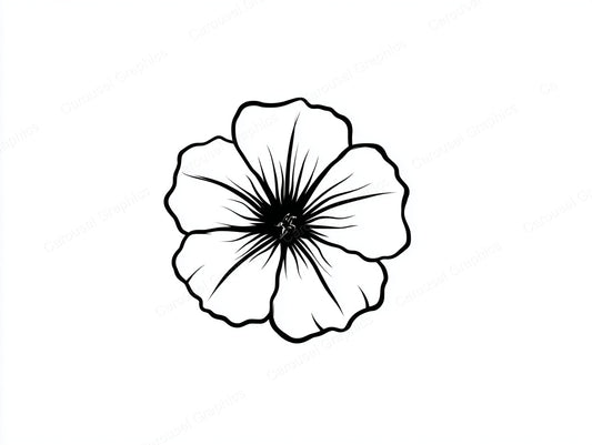 Petunia Vector Graphic preview