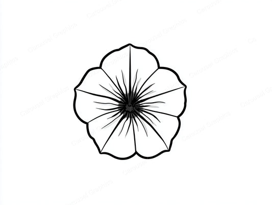 Petunia Vector Graphic preview