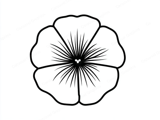 Petunia Vector Graphic preview