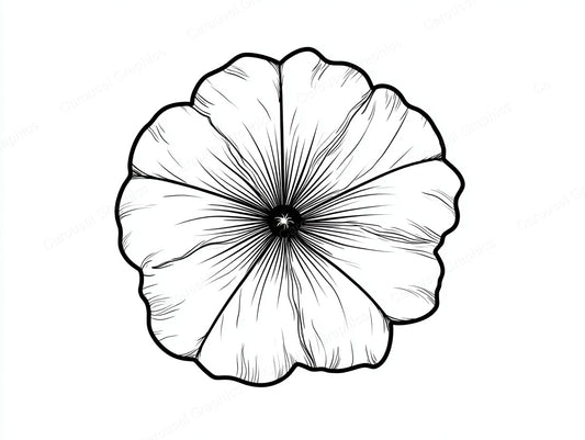 Petunia Vector Graphic preview