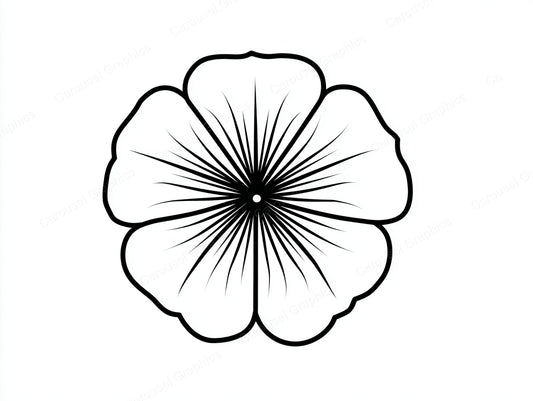 Petunia Vector Graphic preview