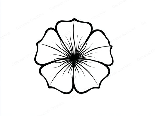 Petunia Vector Graphic preview