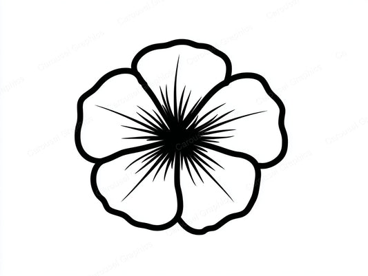 Petunia Vector Graphic preview