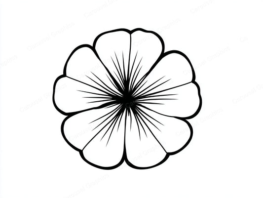 Petunia Vector Graphic preview