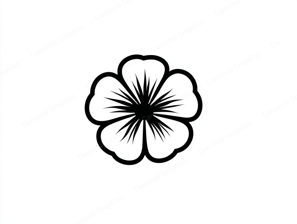Petunia Vector Graphic preview