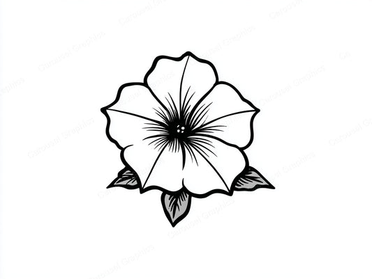 Petunia Vector Graphic preview