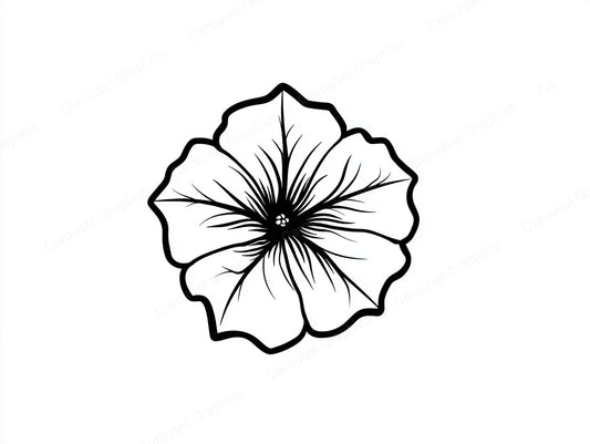 Petunia Vector Graphic preview