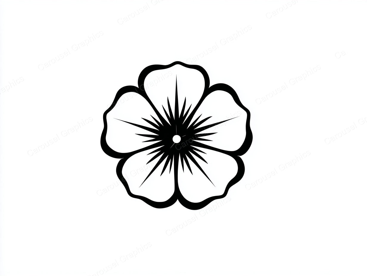 Petunia Vector Graphic preview