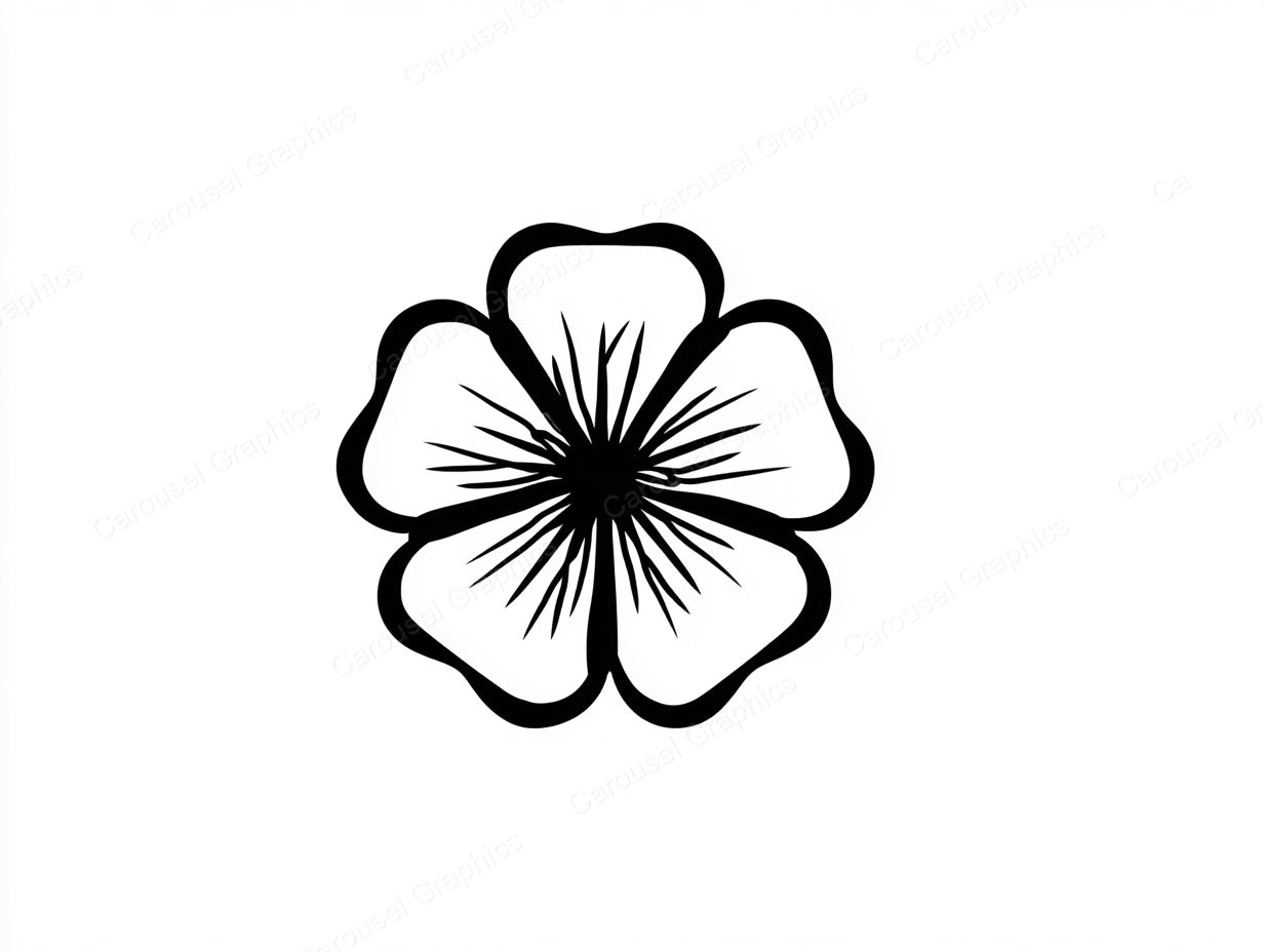 Petunia Vector Graphic preview