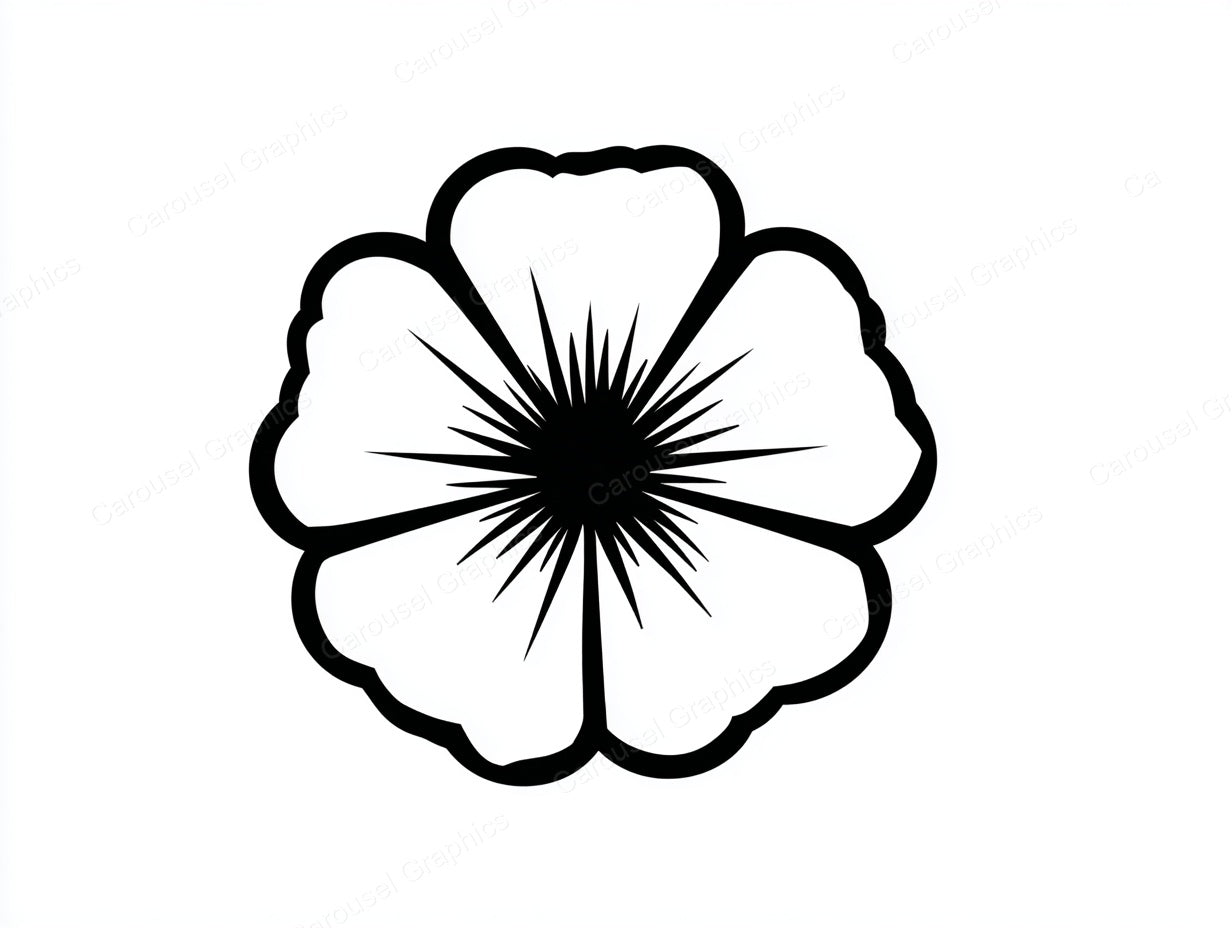 Petunia Vector Graphic preview