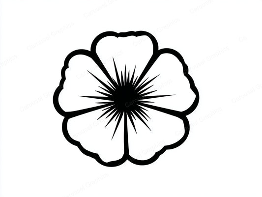 Petunia Vector Graphic preview