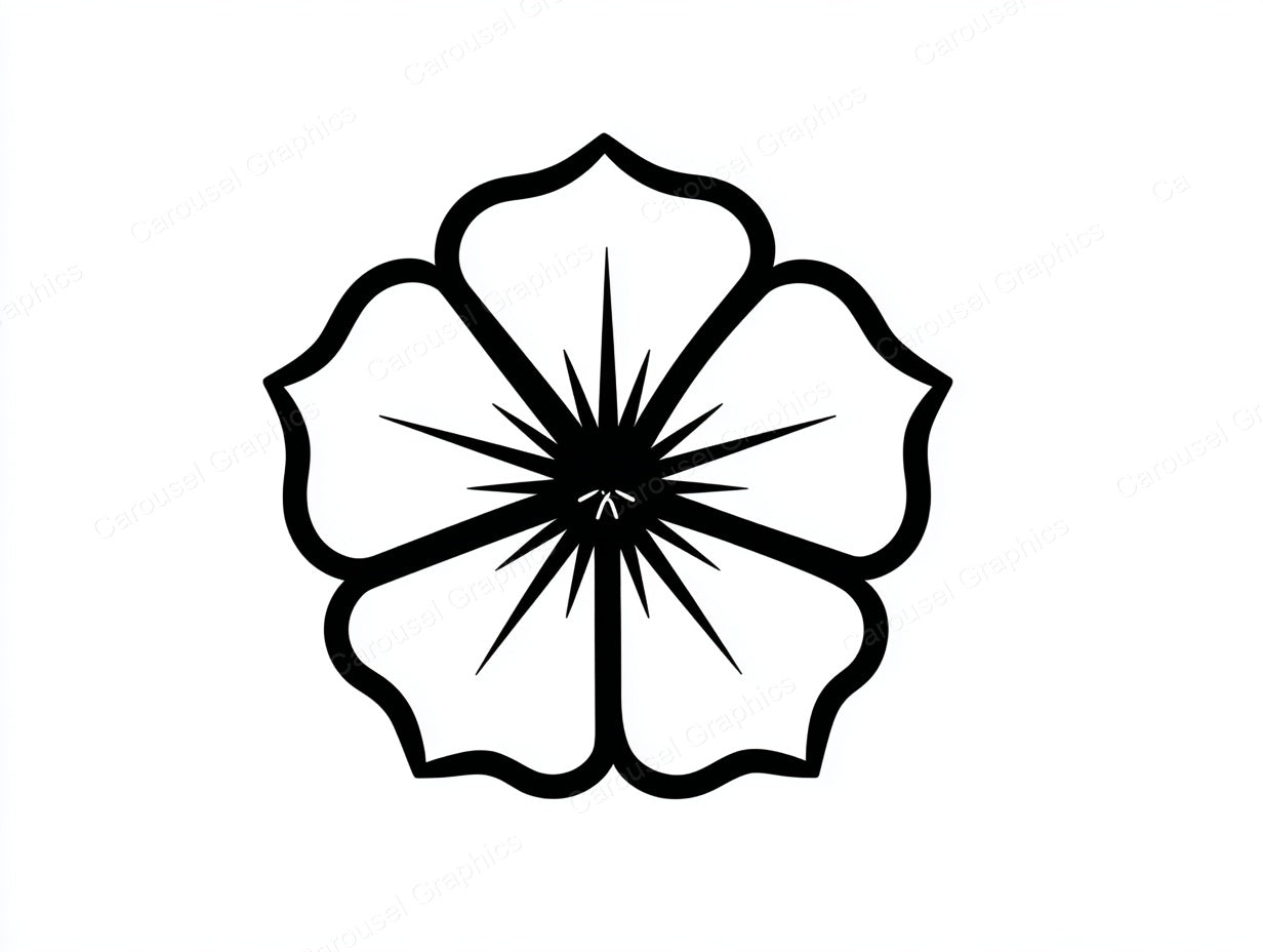 Petunia Vector Graphic preview