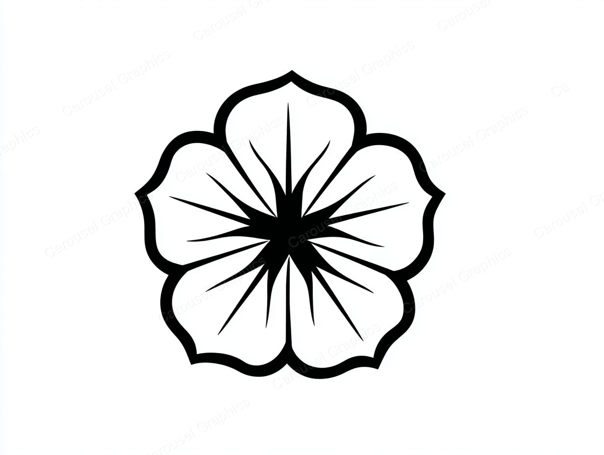 Petunia Vector Graphic preview