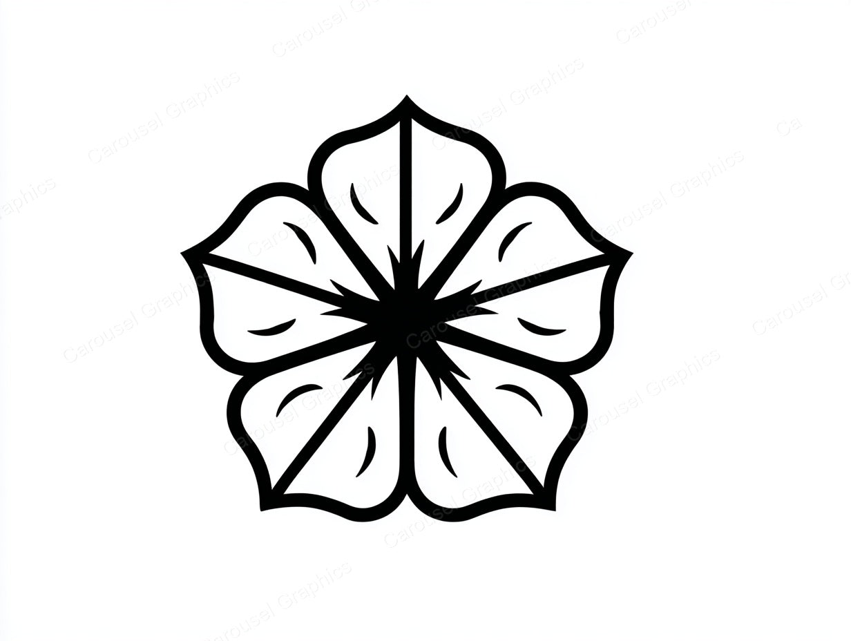 Petunia Vector Graphic preview