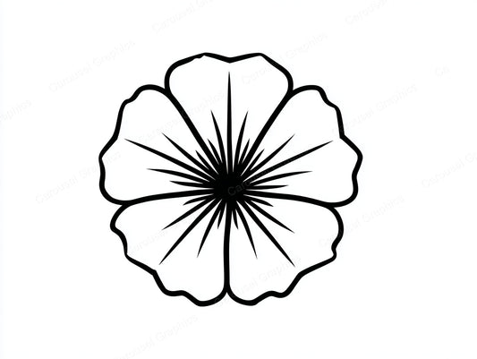 Petunia Vector Graphic preview