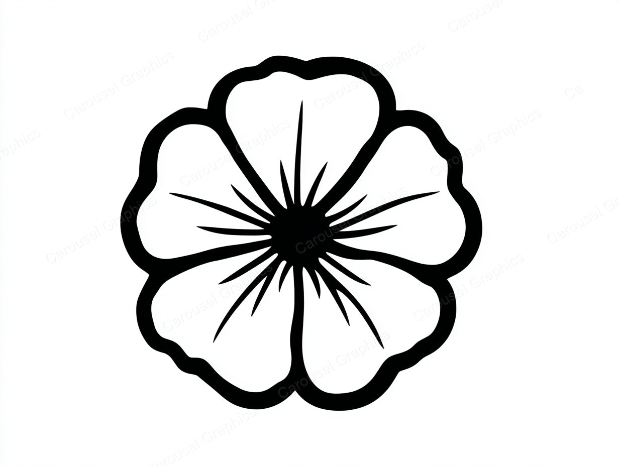 Petunia Vector Graphic preview