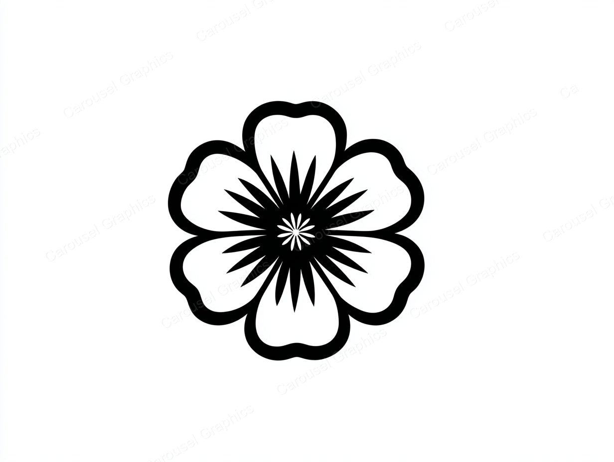 Petunia Vector Graphic preview