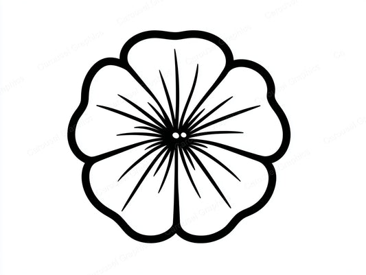 Petunia Vector Graphic preview