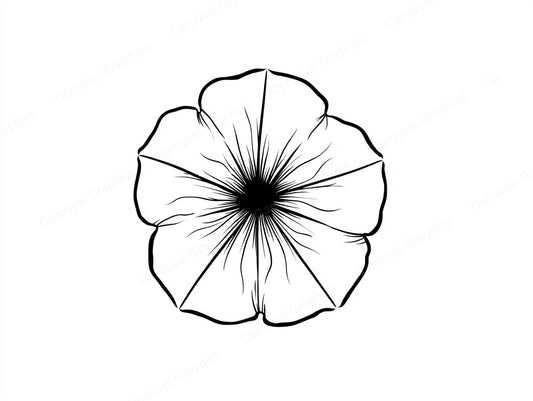 Petunia Vector Graphic preview