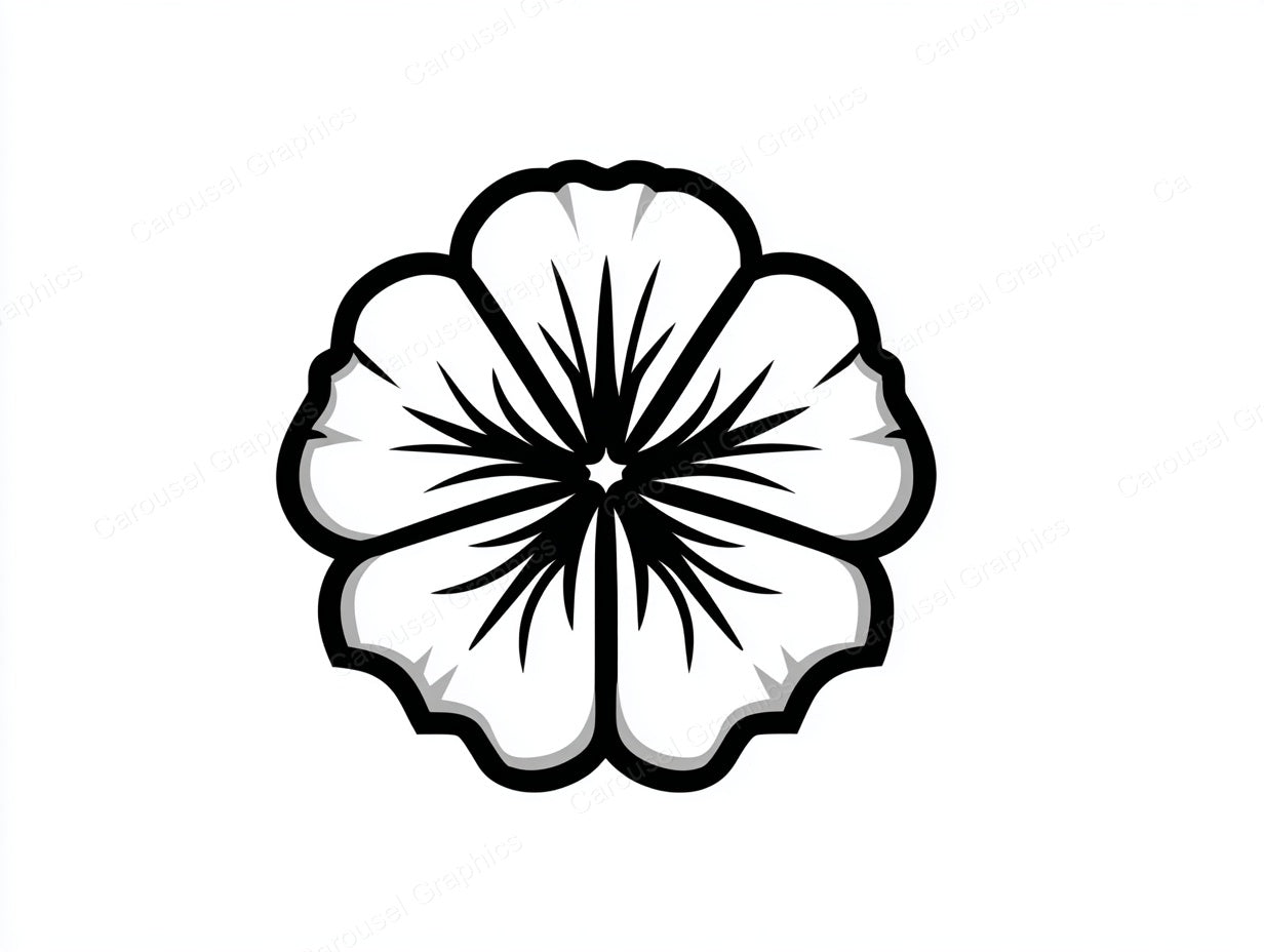 Petunia Vector Graphic preview