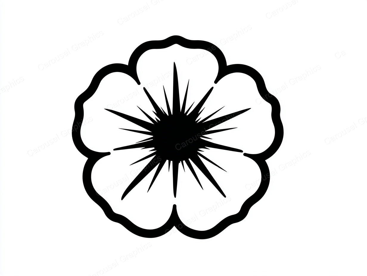 Petunia Vector Graphic preview