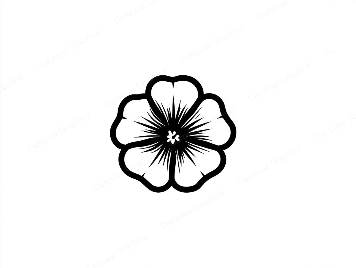Petunia Vector Graphic preview